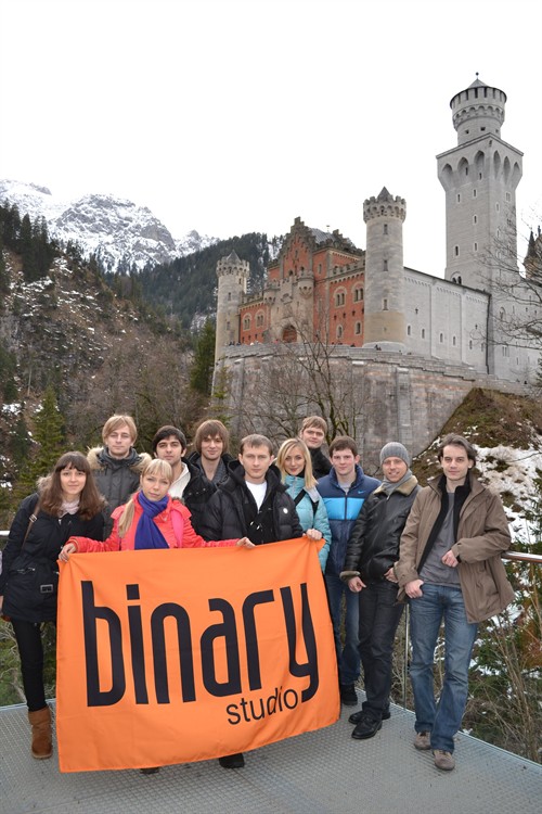 Binary Studio Team on excursion to Schloss Neuschwanstein.
