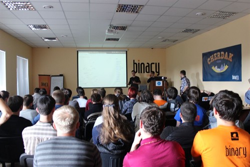 DEMO was the most exciting part of Hackathon 2013 (Donetsk).