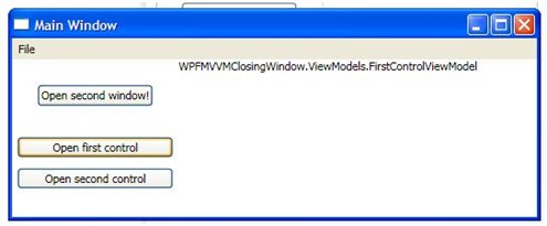 Control presenter showing error.