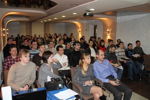Head of Binary Studio HR department Alexandra attended second .NET User Group Meeting in Donetsk (15th of December, 2011).