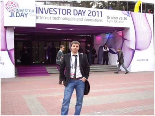CEO Artyom Goncharov took part in Investor Day (25th-26th October, 2011,  Kiev)